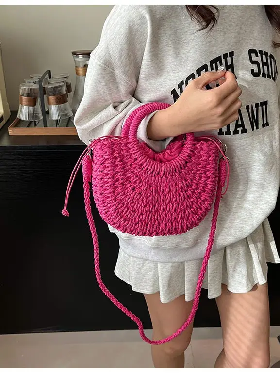 Straw Woven Crossbody Bag for Women 2026 - Image 8