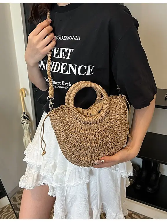 Straw Woven Crossbody Bag for Women 2026 - Image 9