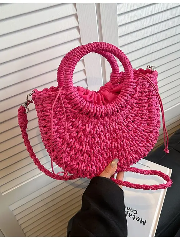 Straw Woven Crossbody Bag for Women 2026 - Image 10