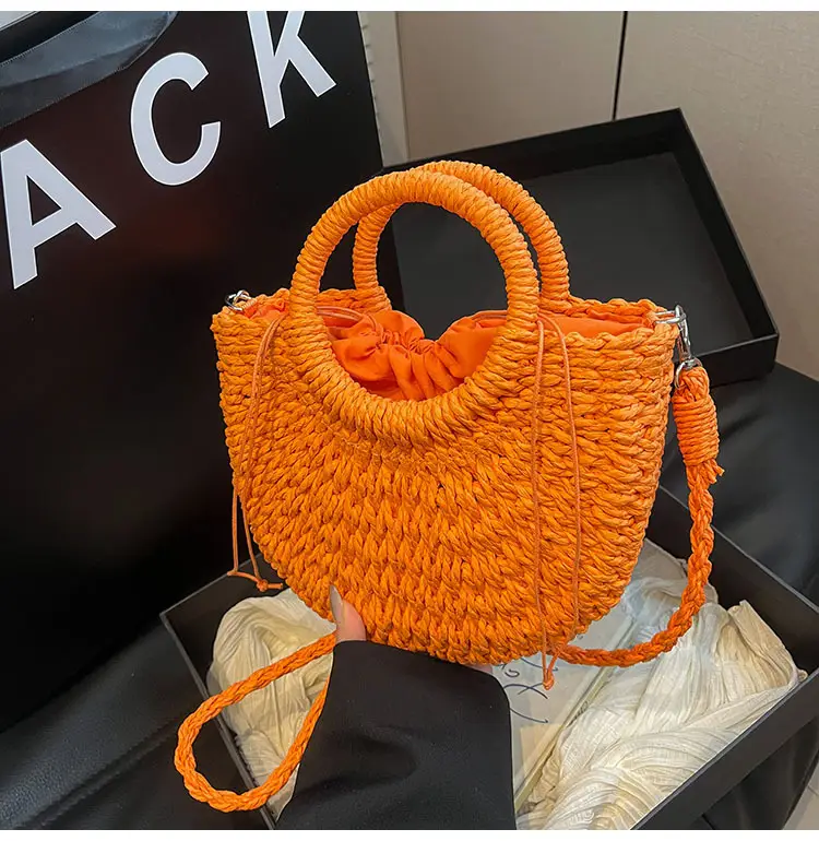 Straw Woven Crossbody Bag for Women 2026 - Image 4