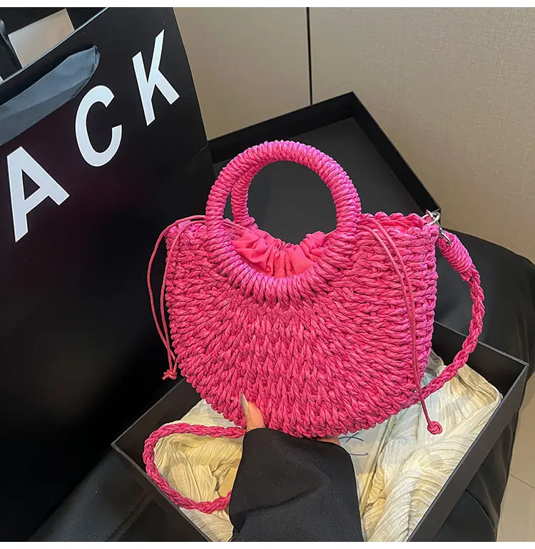 Straw Woven Crossbody Bag for Women 2026 - Image 5