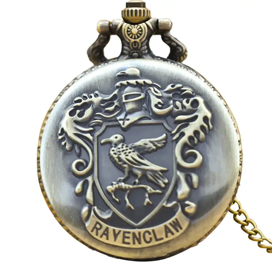 Gryffindor Quilted Pocket Watch with Chain - Image 10