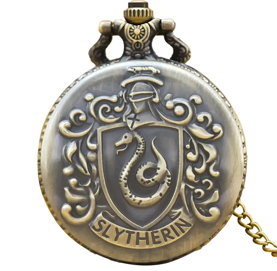 Gryffindor Quilted Pocket Watch with Chain - Image 15