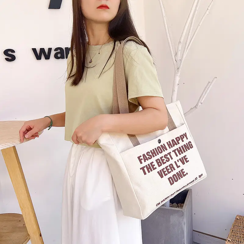 2025 Spring Canvas Crossbody Bag Large Capacity — feature 32