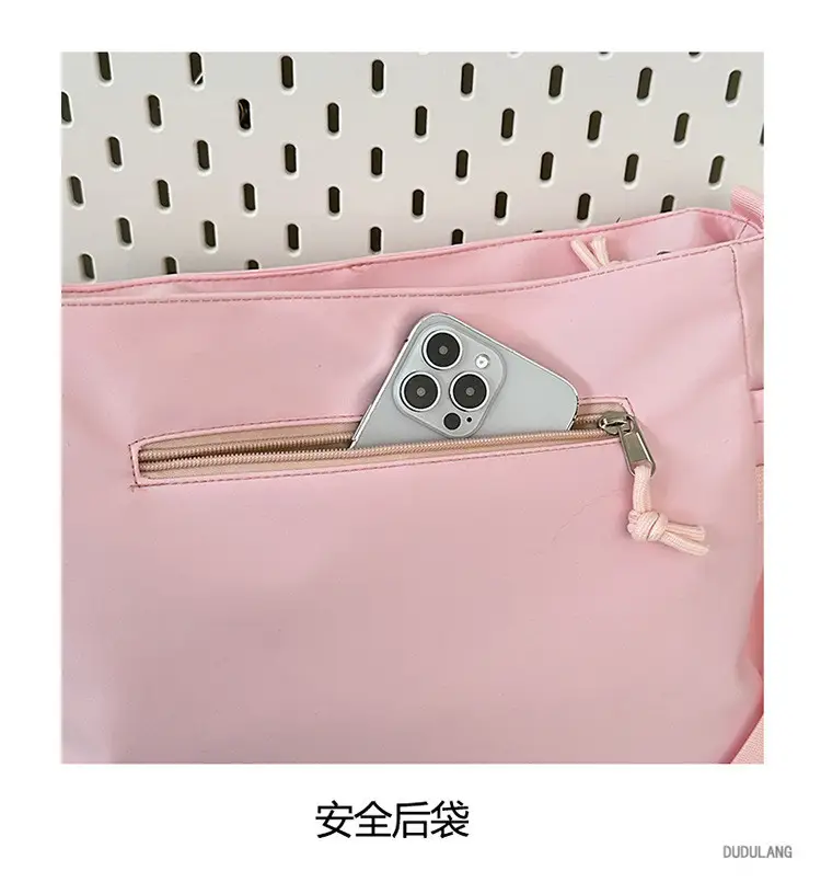 Japanese Style Transparent Bar Bag Pvc Board Campus Versatile Large Capacity Simple Shoulder Crossbody Bag Girl Bag — feature 16