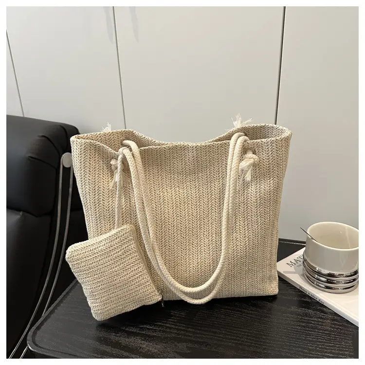 Straw Woven Mother-in-Law Bag for Women Large Capacity — feature 14
