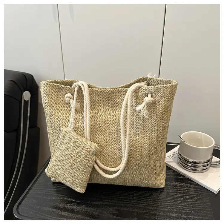 Straw Woven Mother-in-Law Bag for Women Large Capacity — feature 15