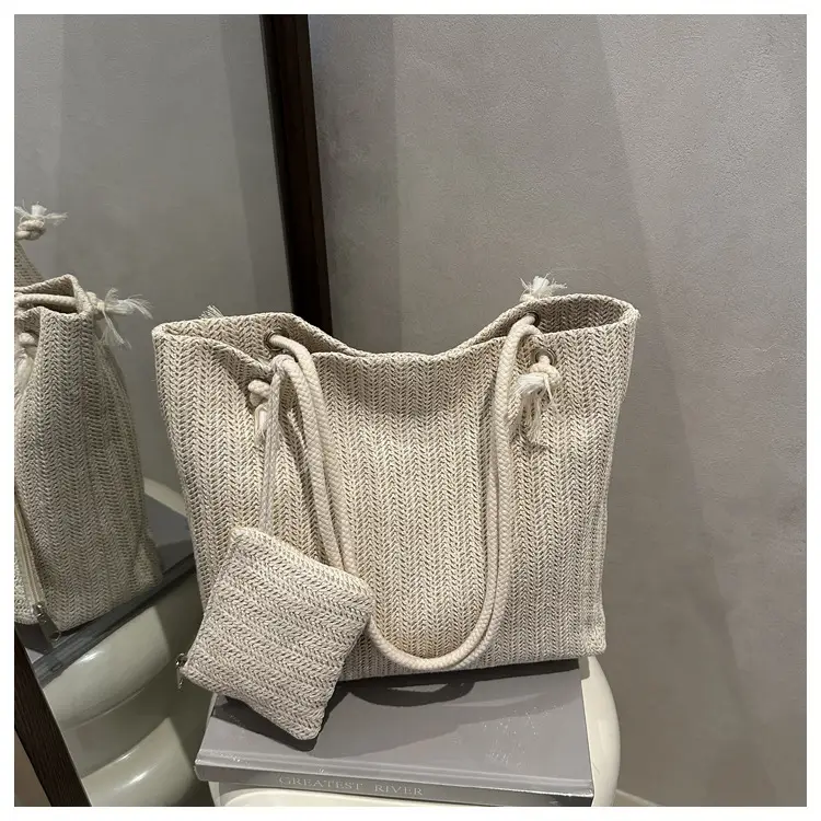 Straw Woven Mother-in-Law Bag for Women Large Capacity — feature 20