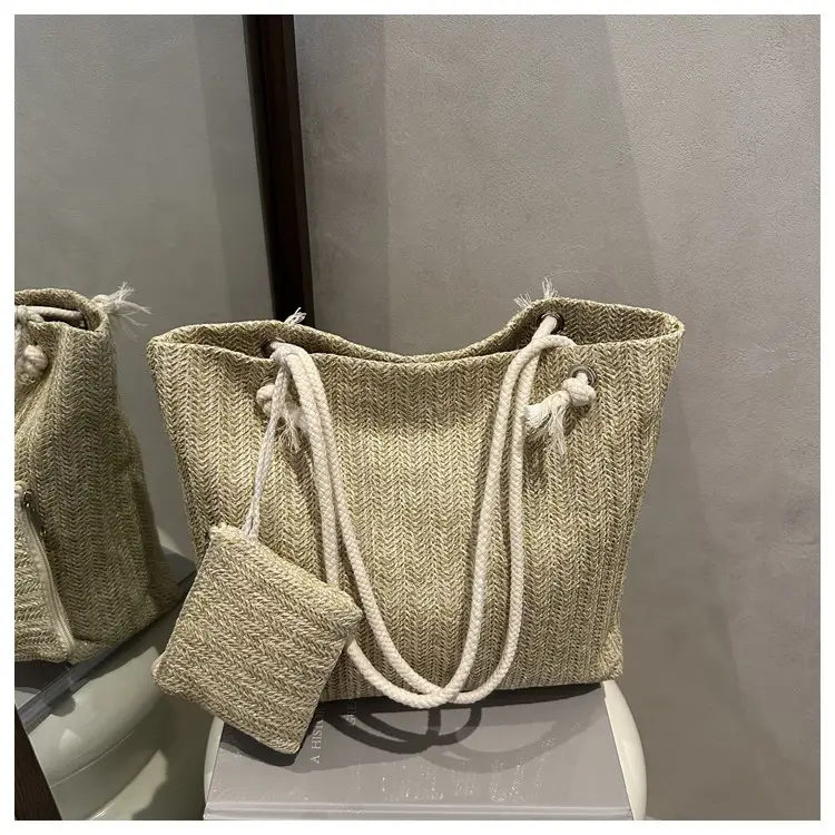 Straw Woven Mother-in-Law Bag for Women Large Capacity — feature 21