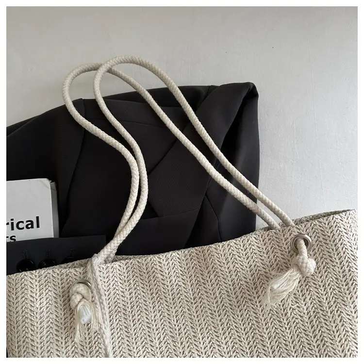 Straw Woven Mother-in-Law Bag for Women Large Capacity — feature 22