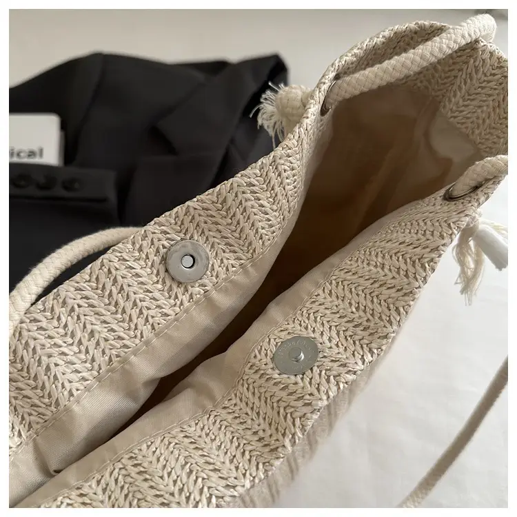 Straw Woven Mother-in-Law Bag for Women Large Capacity — feature 28
