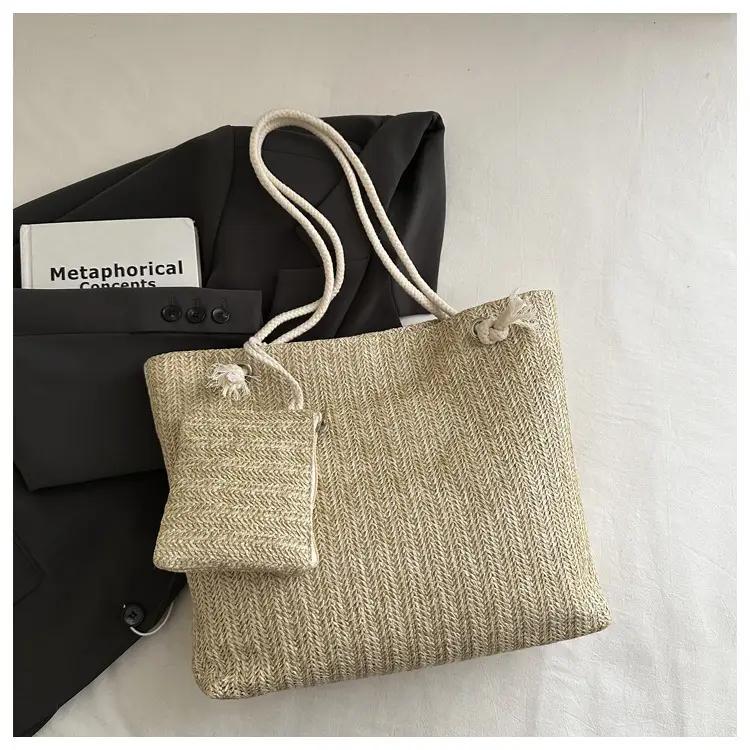 Straw Woven Mother-in-Law Bag for Women Large Capacity — feature 30