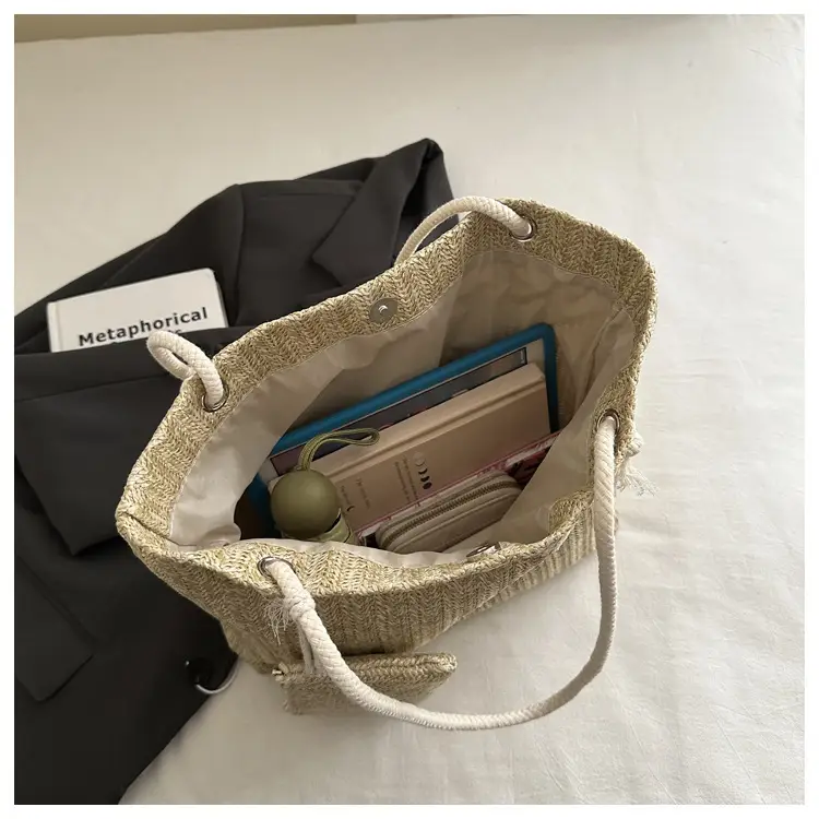 Straw Woven Mother-in-Law Bag for Women Large Capacity — feature 33
