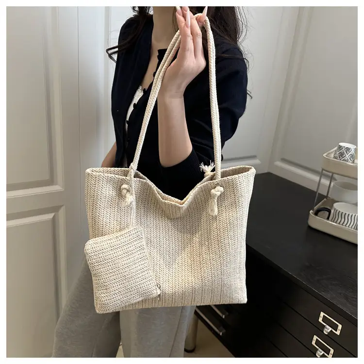 Straw Woven Mother-in-Law Bag for Women Large Capacity — feature 35