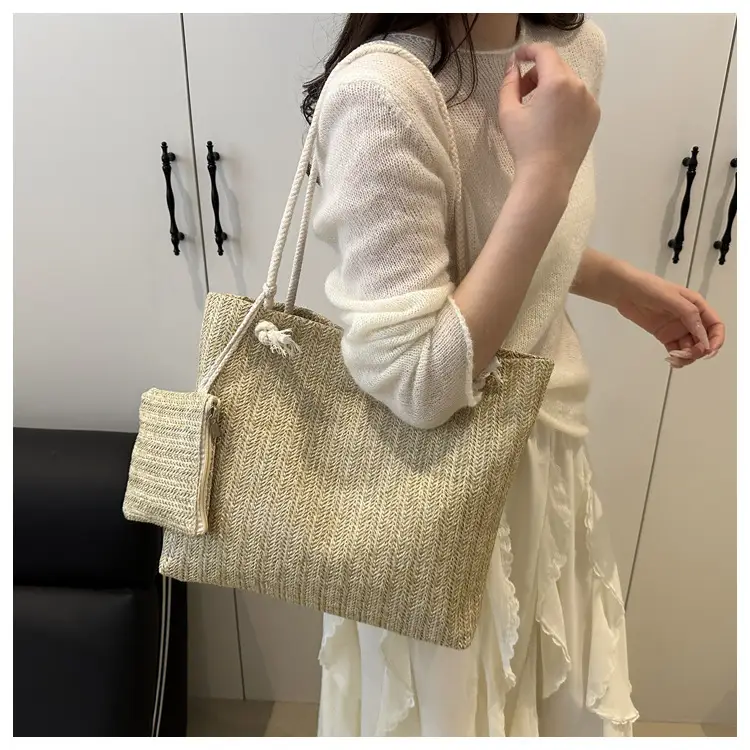 Straw Woven Mother-in-Law Bag for Women Large Capacity — feature 36