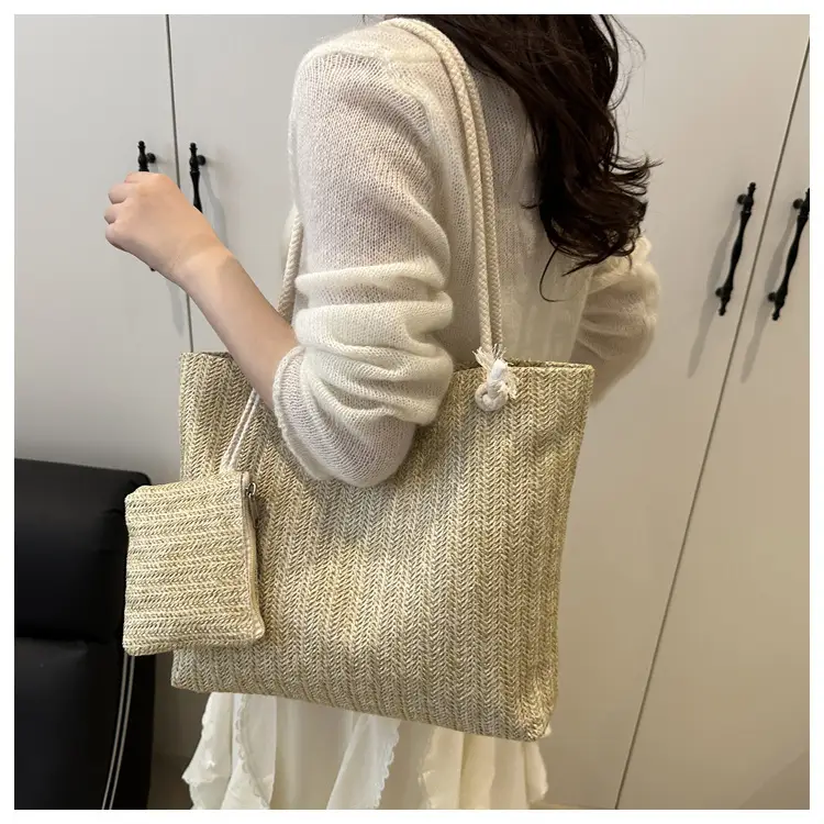 Straw Woven Mother-in-Law Bag for Women Large Capacity — feature 37