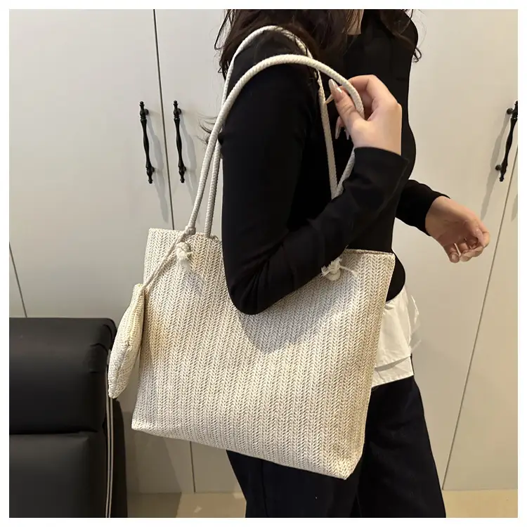 Straw Woven Mother-in-Law Bag for Women Large Capacity — feature 38