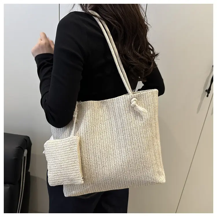 Straw Woven Mother-in-Law Bag for Women Large Capacity — feature 39