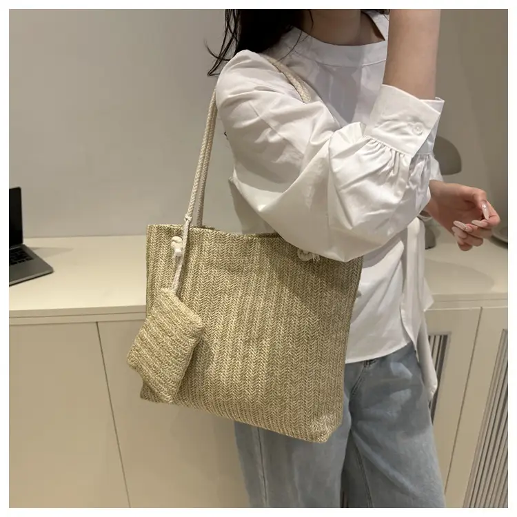 Straw Woven Mother-in-Law Bag for Women Large Capacity — feature 40