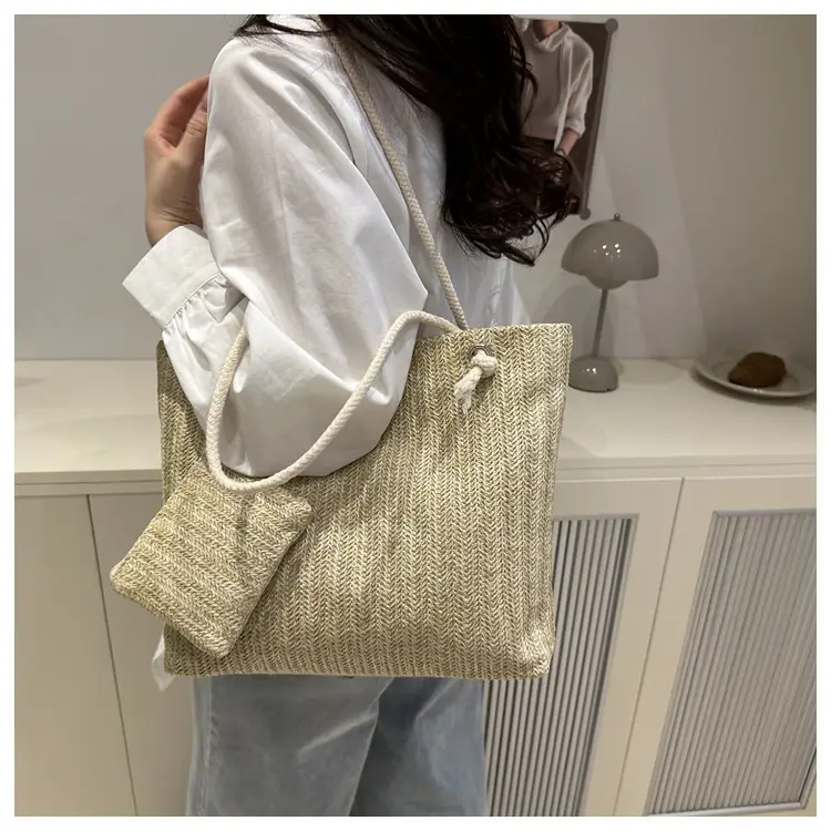 Straw Woven Mother-in-Law Bag for Women Large Capacity — feature 42
