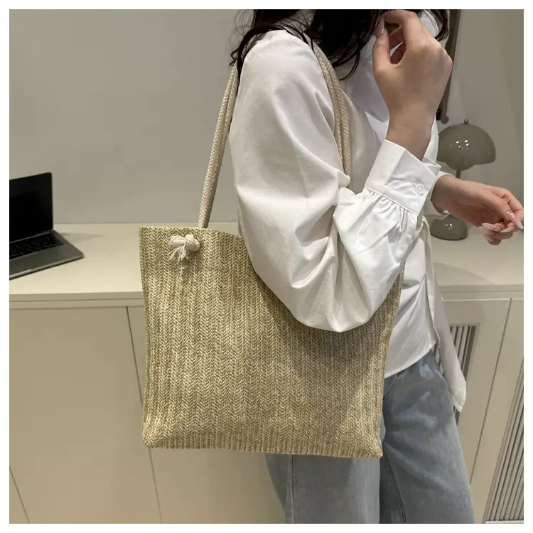 Straw Woven Mother-in-Law Bag for Women Large Capacity — feature 45