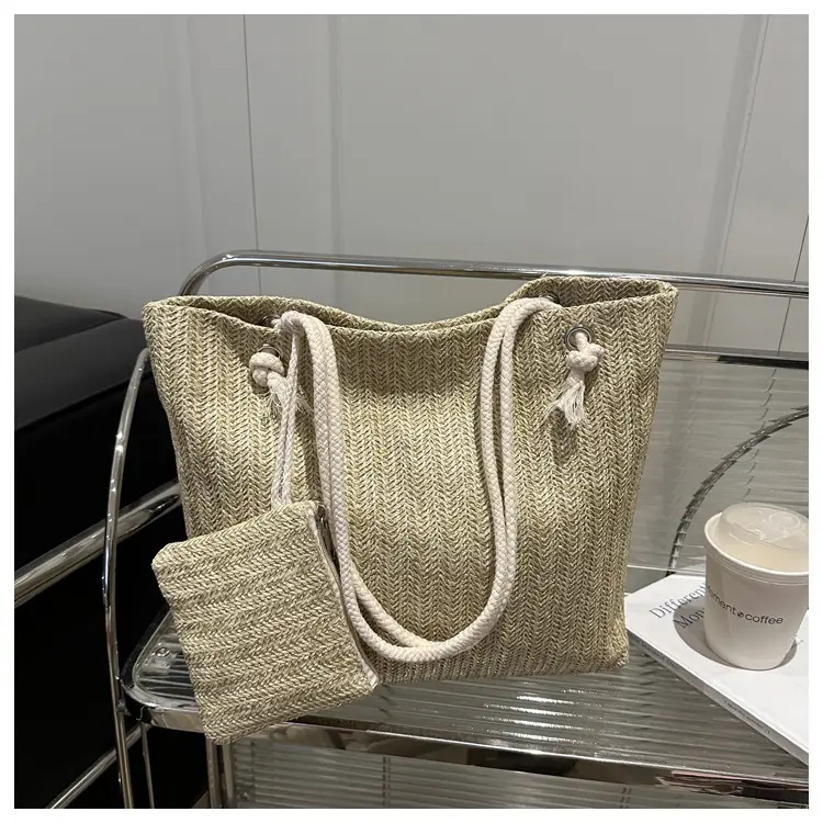 Straw Woven Mother-in-Law Bag for Women Large Capacity — feature 9