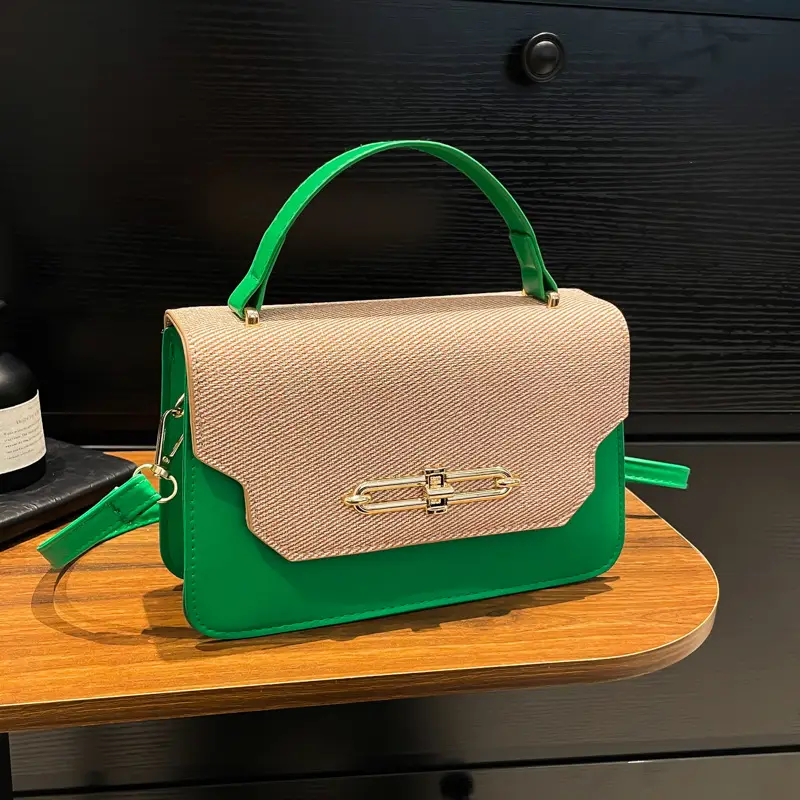 Trendy Pu Texture Shoulder Bag for Women - Image 10