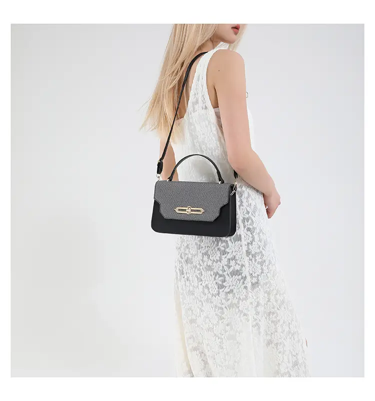 Trendy Pu Texture Shoulder Bag for Women — feature 12