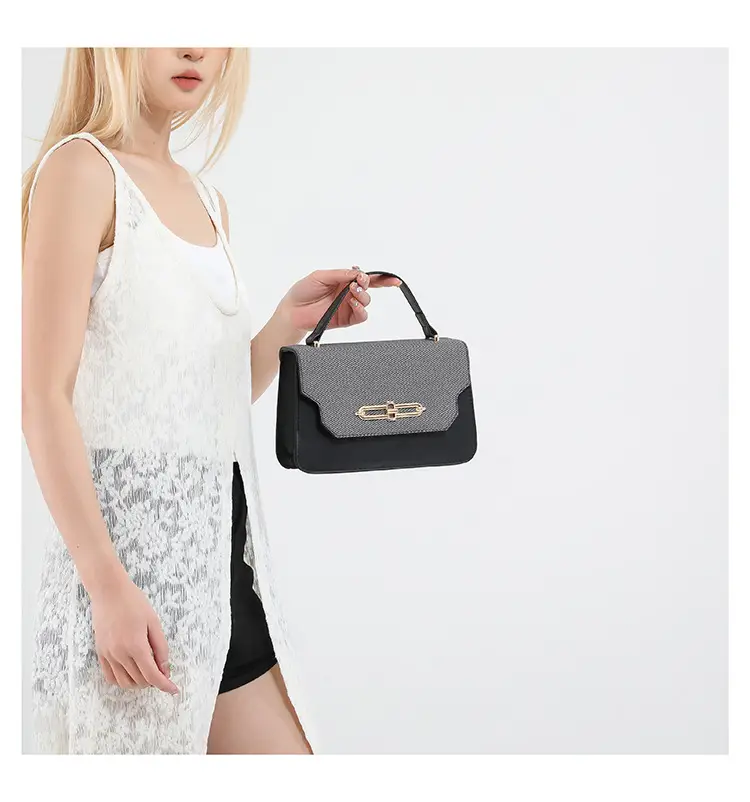Trendy Pu Texture Shoulder Bag for Women — feature 13