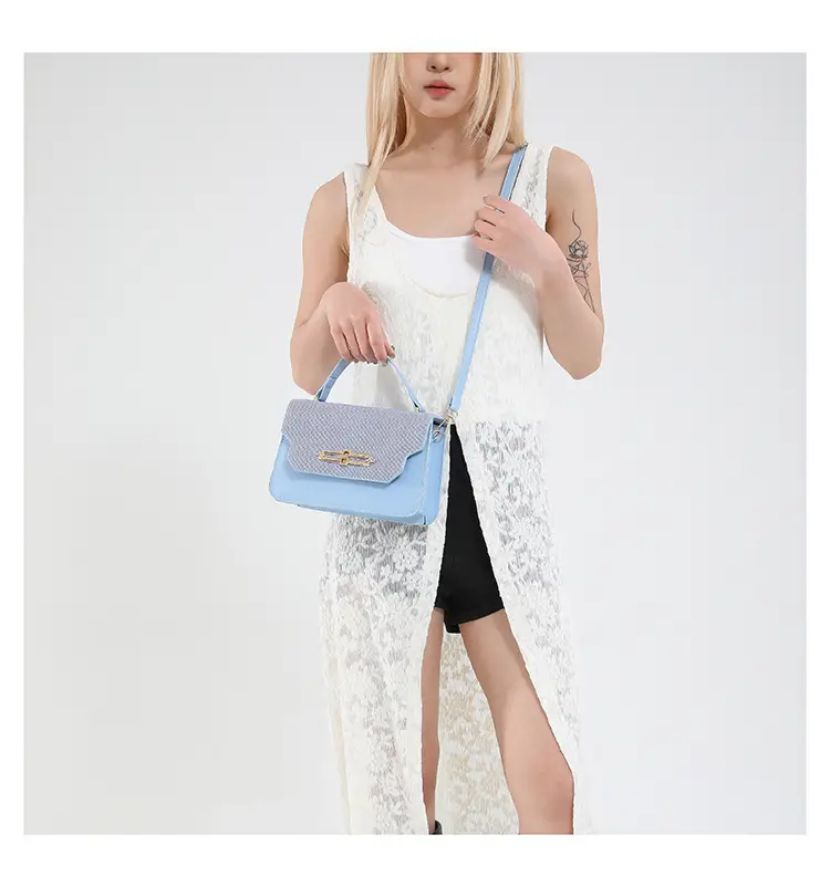 Trendy Pu Texture Shoulder Bag for Women — feature 14