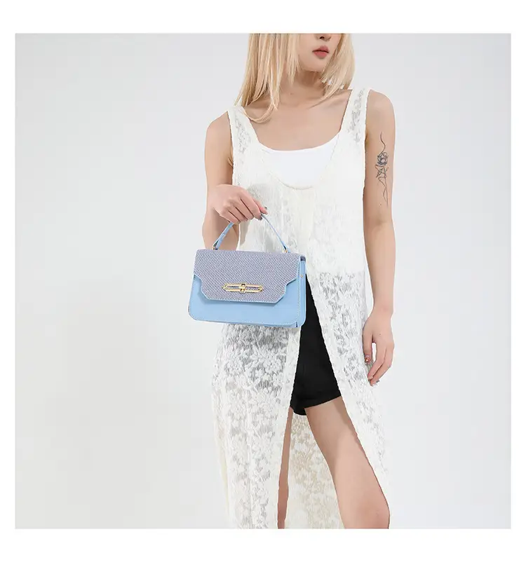Trendy Pu Texture Shoulder Bag for Women — feature 15