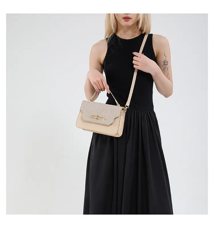 Trendy Pu Texture Shoulder Bag for Women — feature 17
