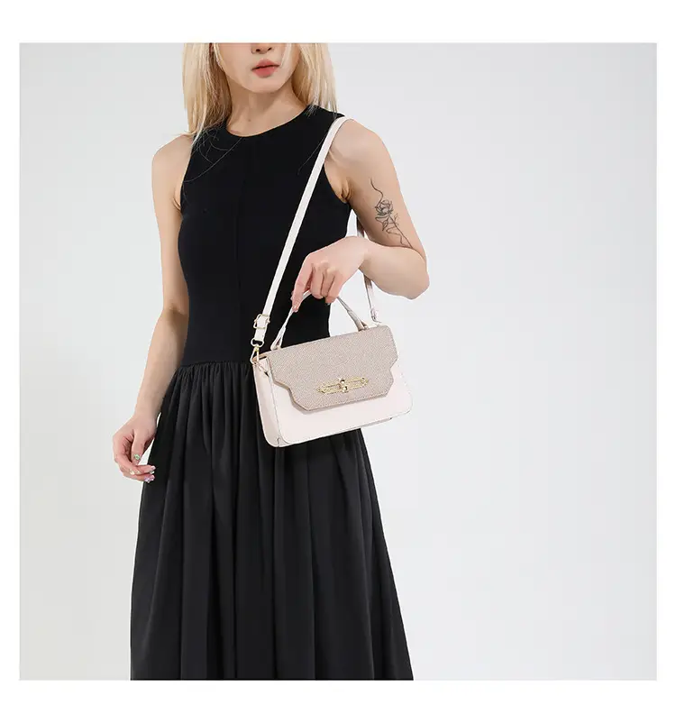 Trendy Pu Texture Shoulder Bag for Women — feature 21