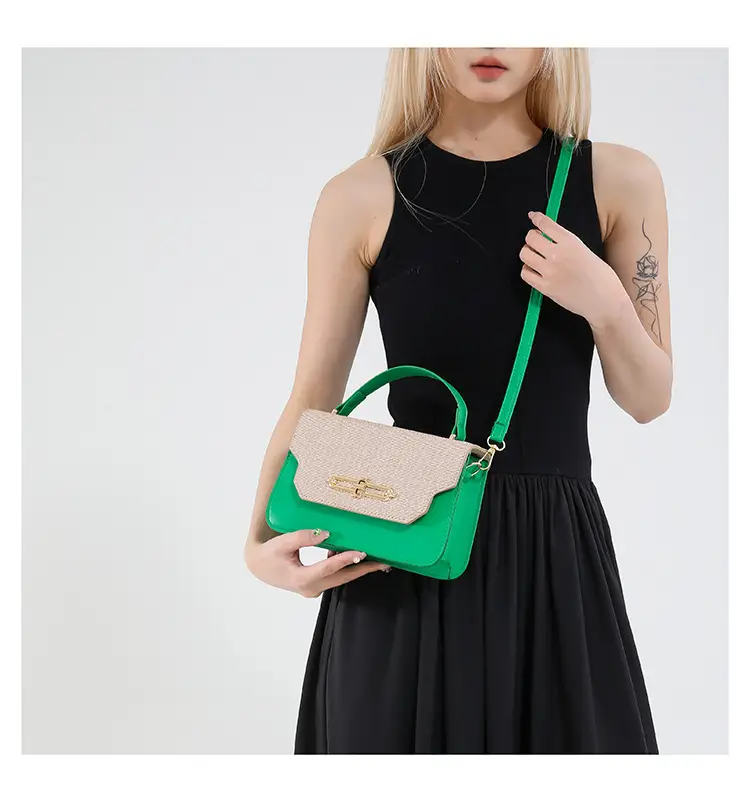 Trendy Pu Texture Shoulder Bag for Women — feature 23