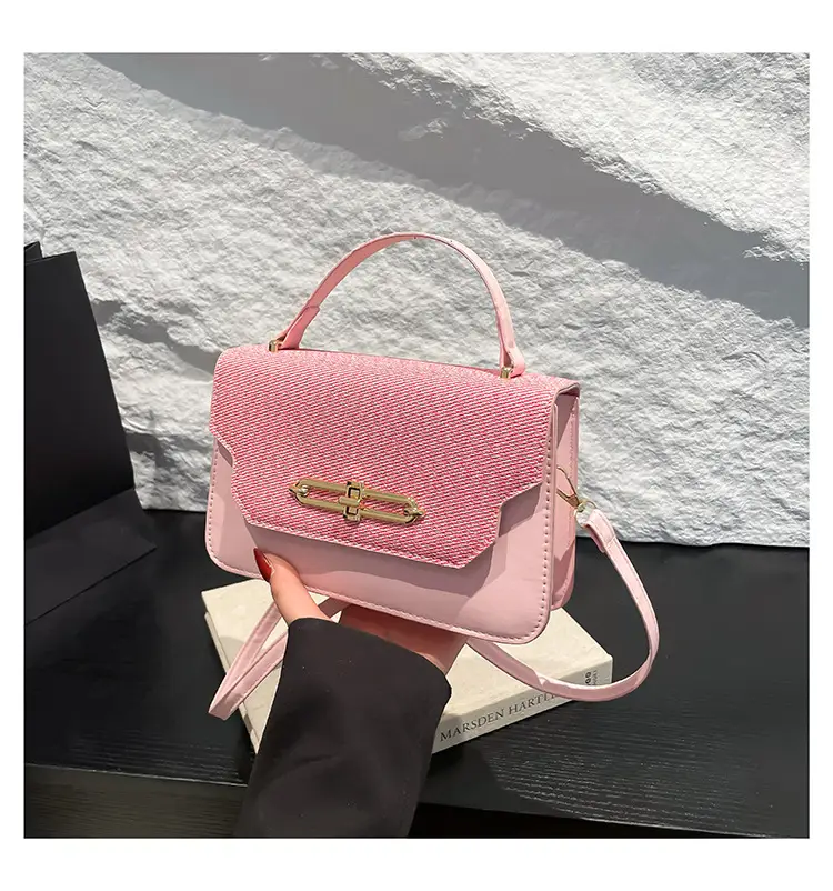 Trendy Pu Texture Shoulder Bag for Women — feature 26