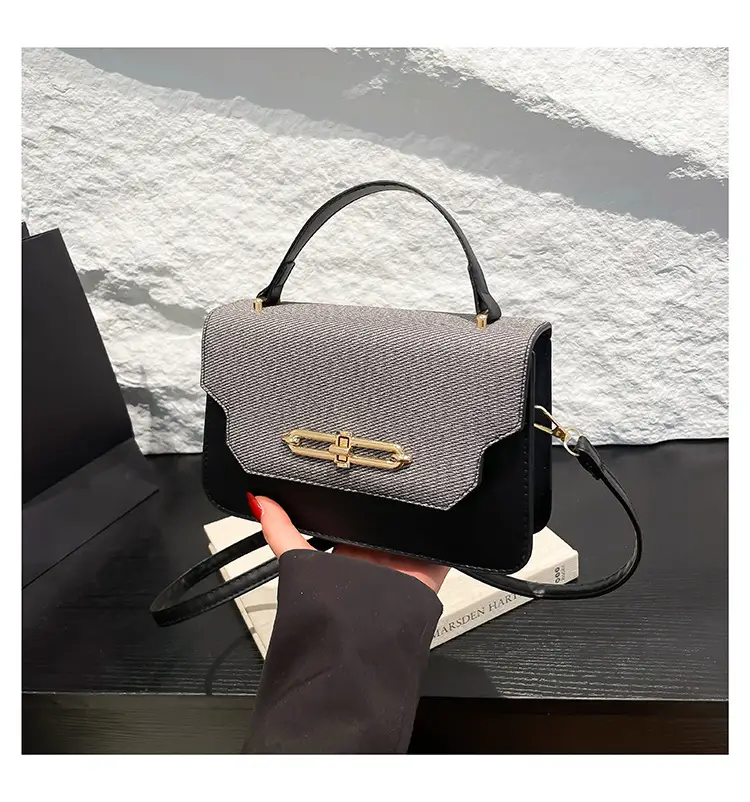 Trendy Pu Texture Shoulder Bag for Women — feature 27
