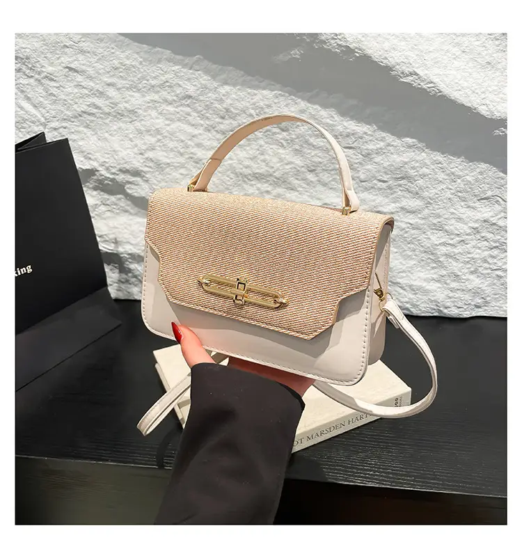 Trendy Pu Texture Shoulder Bag for Women — feature 29