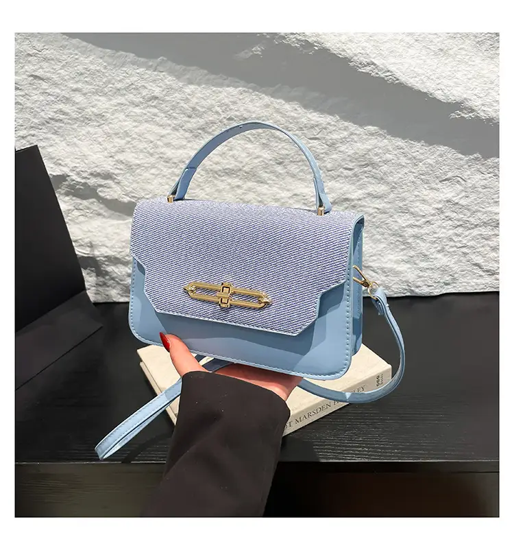 Trendy Pu Texture Shoulder Bag for Women — feature 31
