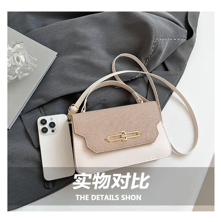 Trendy Pu Texture Shoulder Bag for Women — feature 5