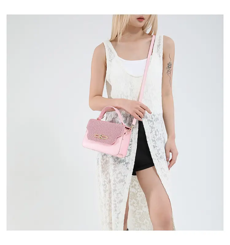Trendy Pu Texture Shoulder Bag for Women — feature 8