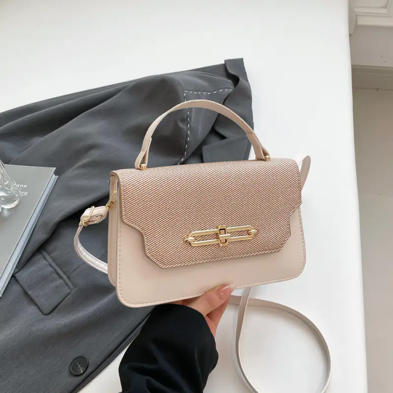 Trendy Pu Texture Shoulder Bag for Women - Image 2