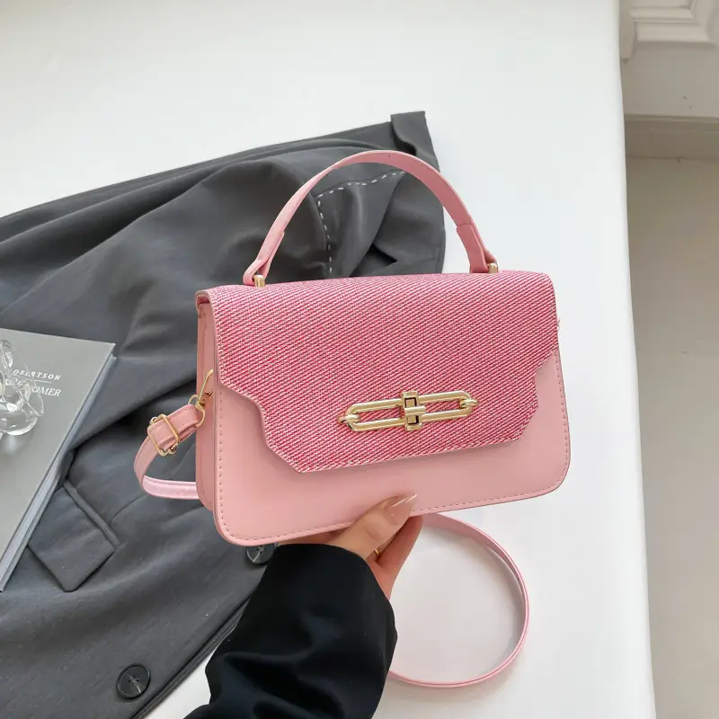 Trendy Pu Texture Shoulder Bag for Women - Image 3