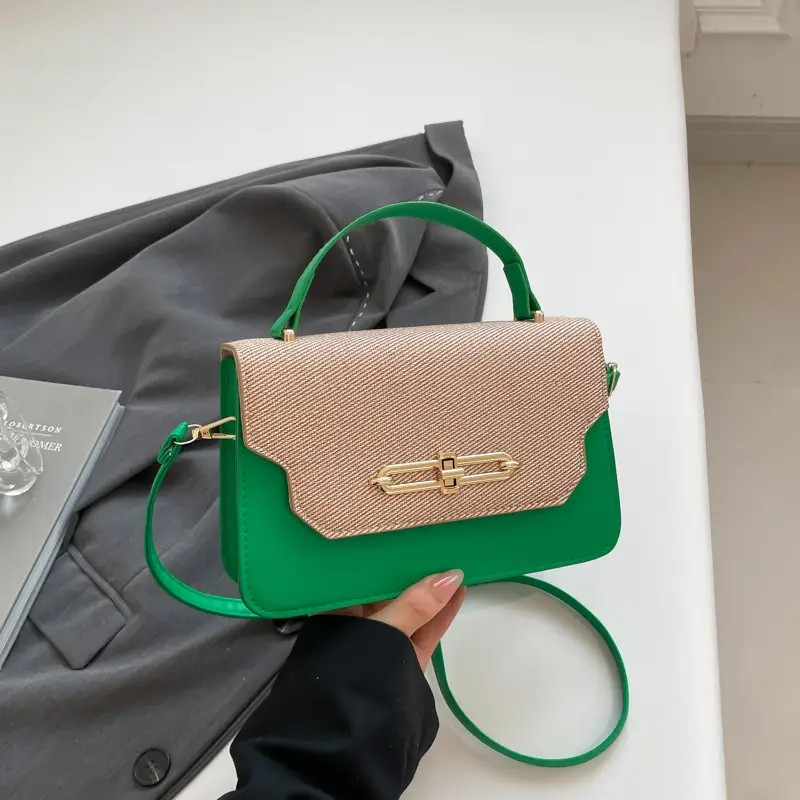 Trendy Pu Texture Shoulder Bag for Women - Image 5