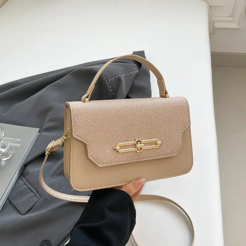 Trendy Pu Texture Shoulder Bag for Women - Image 6