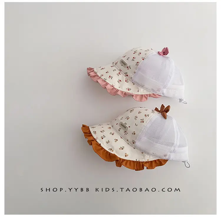 Baby Sunshade Hat with Bow for Girls — feature 4