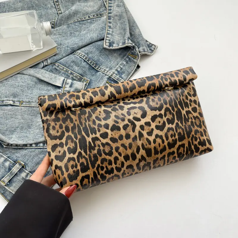 Leopard Print Women's Shoulder Bag 2025 New - Image 3