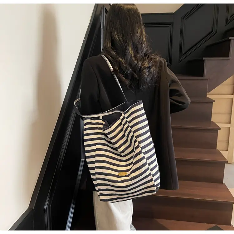 Striped Crossbody Bag for Women Large Capacity — feature 35
