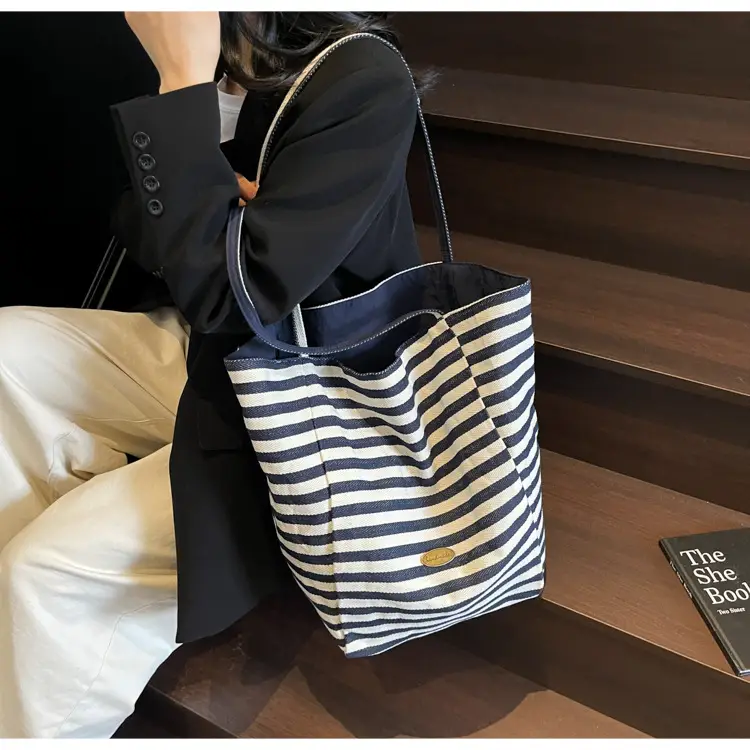 Striped Crossbody Bag for Women Large Capacity — feature 36