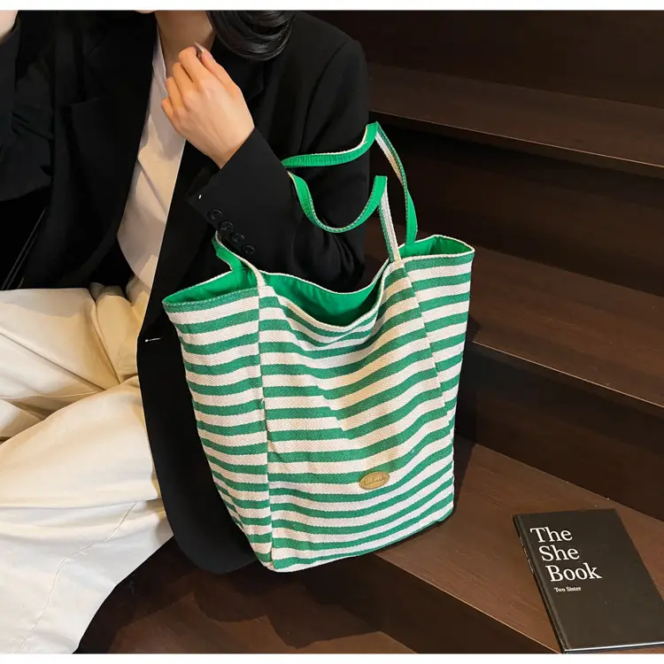 Striped Crossbody Bag for Women Large Capacity — feature 37