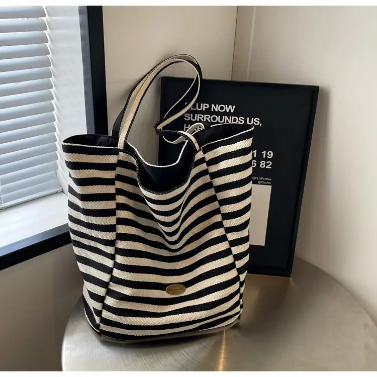 Striped Crossbody Bag for Women Large Capacity — feature 48